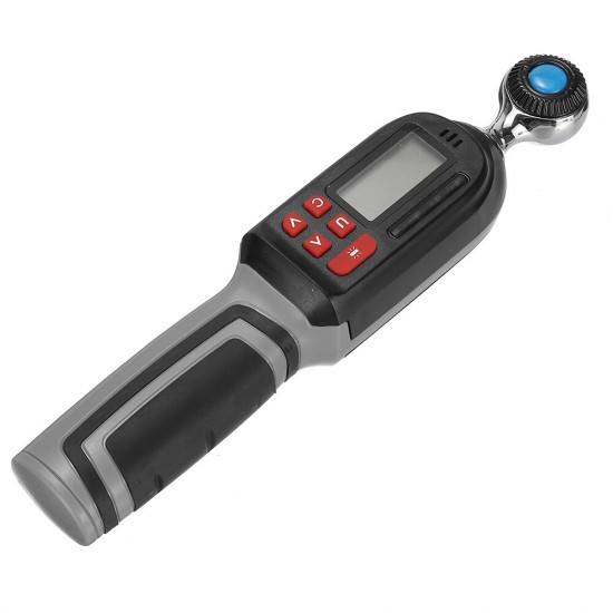 1PCS Short Digital Torque Wrench 0.3-135n.m High Precision Electronic Torque Ratchet Wrench Without Battery