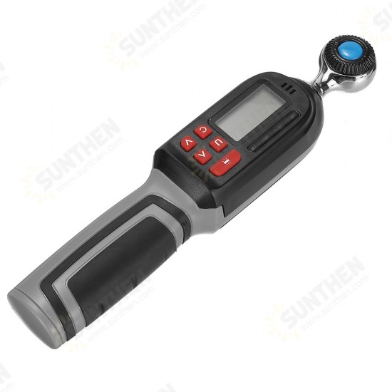 1PCS Short Digital Torque Wrench 0.3-135n.m High Precision Electronic Torque Ratchet Wrench Without Battery