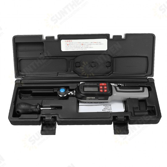 1PCS Short Digital Torque Wrench 0.3-135n.m High Precision Electronic Torque Ratchet Wrench Without Battery