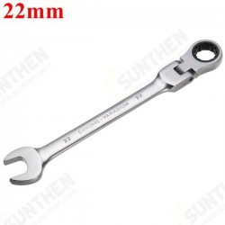 22mm Metric Chrome Flexible Head Ratchet Action Wrench Spanner Nut Tool 22mm Metric Chrome Flexible Head Ratchet Action Wrench Spanner Nut Tool