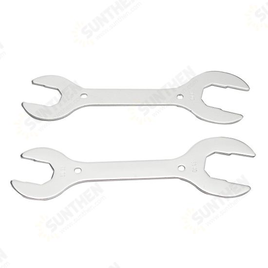 2Pcs Dual Open End Wrench Spanner Repair Tool 30/32/36/40mm