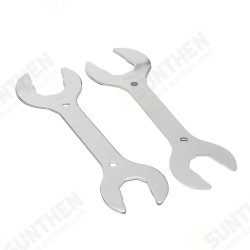 2Pcs Dual Open End Wrench Spanner Repair Tool 30/32/36/40mm 2Pcs Dual Open End Wrench Spanner Repair Tool 30/32/36/40mm