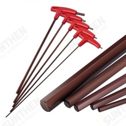 3-8mm T-shaped Allen Wrench Flat Head Hexagonal Wrench S2 Hardened with Handle 3-8mm T-shaped Allen Wrench Flat Head Hexagonal Wrench S2 Hardened with Handle