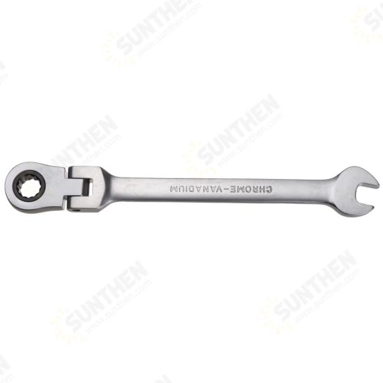 8mm Reversible Flexible Head Ratchet Ratcheting Spanner Wrench Socket Wrenches Nut Tool for Home&Garden