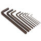 9Pcs Hex Key Allen Tools Wrench Set Extra-long Arm AllenTorque Sae Memtric Torx Spanner