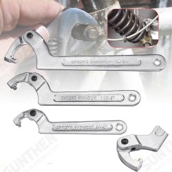 Adjustable Hook C Type Wrench Spanner Tool Nuts Bolts Hand Tool 19-51mm 32-76mm 51-120mm with Scale Adjustable Hook C Type Wrench Spanner Tool Nuts Bolts Hand Tool 19-51mm 32-76mm 51-120mm with Scale