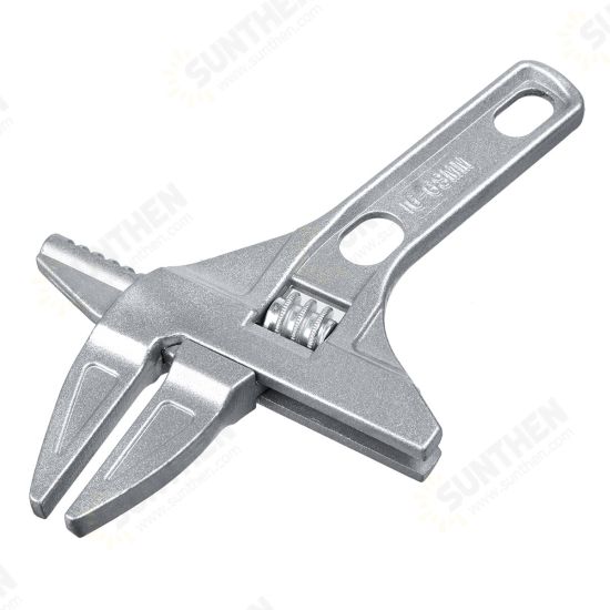 Adjustable Spanner 16-68mm Big Opening Spanner Wrench Mini Nut Key Hand Tools Metal Universal Spanner Jaw Hand Tool for Repairing