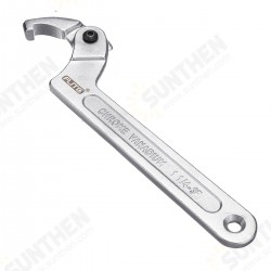Chrome Vanadium Adjustable Hook Wrench C Spanner Tool 19-51mm 32-76mm 51-120mm Chrome Vanadium Adjustable Hook Wrench C Spanner Tool 19-51mm 32-76mm 51-120mm