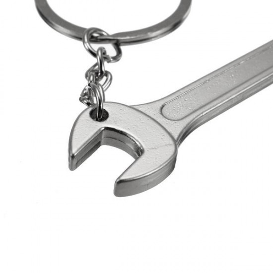 Creative Mini Tool Model Wrench Socket Key Chain Ring