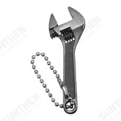 66mm 2.6inch Mini Metal Adjustable Wrench Spanner Hand Tool 0-10mm Jaw Wrench Black 66mm 2.6inch Mini Metal Adjustable Wrench Spanner Hand Tool 0-10mm Jaw Wrench Black