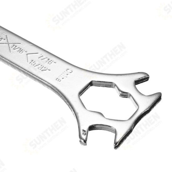 Hex Wrench Multifunction Hexagon Wrench Metric Imperial Type Bike Repair Spanner Hex Wrench Multifunction Hexagon Wrench Metric Imperial Type Bike Repair Spanner