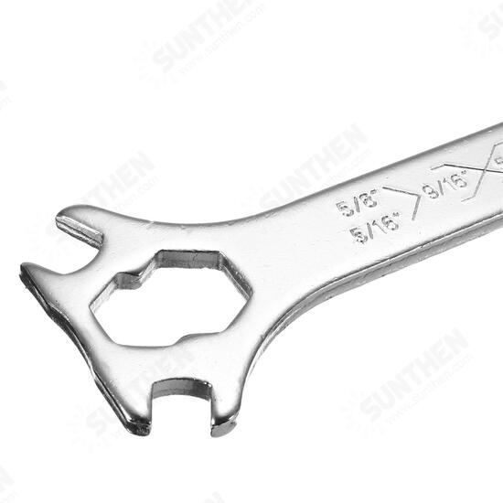 Hex Wrench Multifunction Hexagon Wrench Metric Imperial Type Bike Repair Spanner Hex Wrench Multifunction Hexagon Wrench Metric Imperial Type Bike Repair Spanner