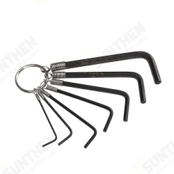 Hex Key Wrench 7Pcs Hex Key Set On A Ring Hex Key Wrench 7Pcs Hex Key Set On A Ring