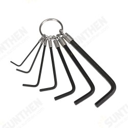 Hex Key Wrench 7Pcs Hex Key Set On A Ring Hex Key Wrench 7Pcs Hex Key Set On A Ring