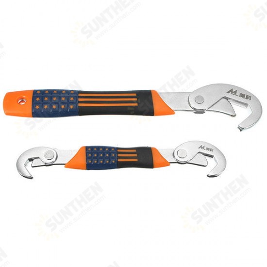 2Pcs Universal Quick Adjustable 6-32mm Multi-function Wrench Spanner