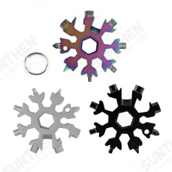 Multifunctional EDC Octagonal Snowflake Wrenches Multi Purpose Octagonal Snowflake Wrench Multifunctional EDC Octagonal Snowflake Wrenches Multi Purpose Octagonal Snowflake Wrench