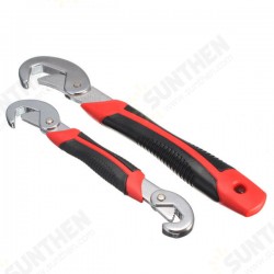 2Pcs Universall Quick Adjustable 9-32mm Multi-function Wrench Spanner 2Pcs Universall Quick Adjustable 9-32mm Multi-function Wrench Spanner