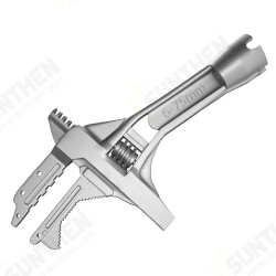 Sanitary Wrench Tool Movable Short Handle Large Opening Multifunctional Activity Universal Wrench Sanitary Wrench Tool Movable Short Handle Large Opening Multifunctional Activity Universal Wrench