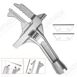 Sanitary Wrench Tool Movable Short Handle Large Opening Multifunctional Activity Universal Wrench Sanitary Wrench Tool Movable Short Handle Large Opening Multifunctional Activity Universal Wrench