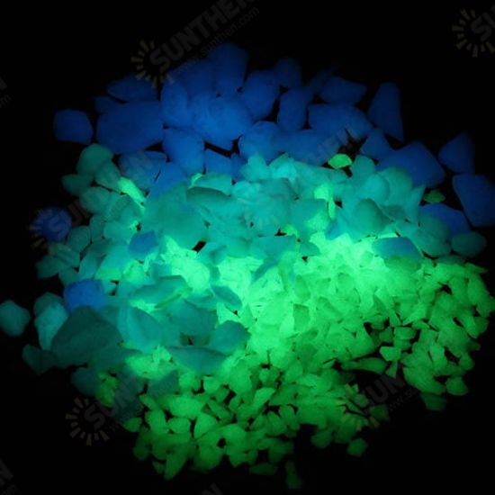 1000g Artificial Glowing Rubbles Garden Path Flower Pot Decor Landscape Noctilucent Stones