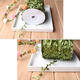 200m DIY Artificial Leaves Twine String With Leaf Fabric Leaves Flower Garlands Decorations