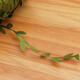 200m DIY Artificial Leaves Twine String With Leaf Fabric Leaves Flower Garlands Decorations