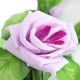 2pcs Artificial Plastic Rose Flower Vines Garland Home Garden Decoration