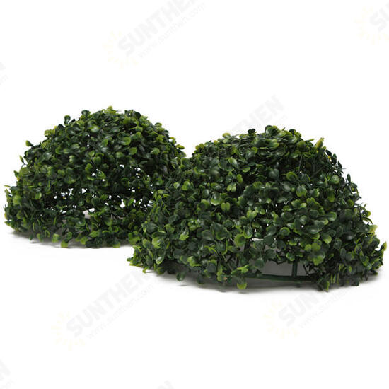 35cm Plastic Artificial Topiary Grass Ball Leaf Effect Ball Wedding Gardening Hanging Decoration