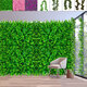 40x60cm DIY Artificial Plant Wall Plastic Home Garden TV Background Shop The Mall for Home Decoration Green Carpet Turf Jungle Party