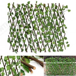 Artificial Ivy Expandable Stretchable Privacy Fence Faux Single Side Leafs Vine Screen for Outdoor Garden Yard Artificial Ivy Expandable Stretchable Privacy Fence Faux Single Side Leafs Vine Screen for Outdoor Garden Yard