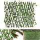 Artificial Ivy Expandable Stretchable Privacy Fence Faux Single Side Leafs Vine Screen for Outdoor Garden Yard