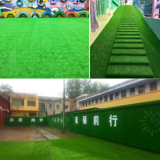 Artificial Lawn Turf Grass Artificial Lawn Carpet Simulation Outdoor Green Lawn for Garden Patio Landscape