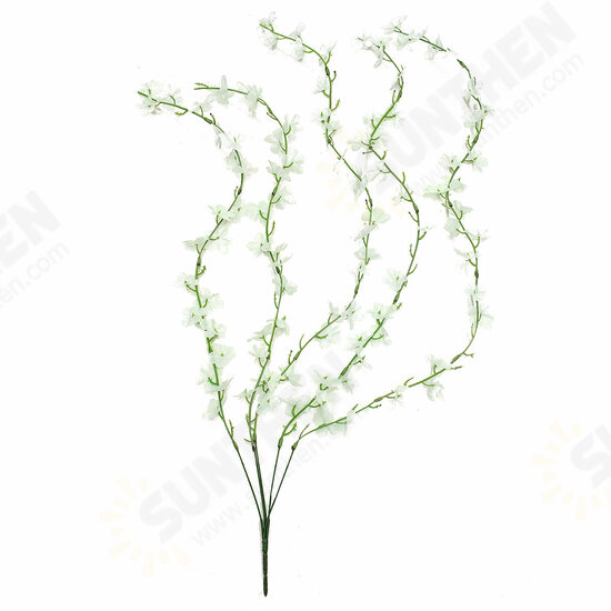 Artificial Silk Flower Vine Leaf Garland Plant Foliage Rattan Wedding Home Decorations