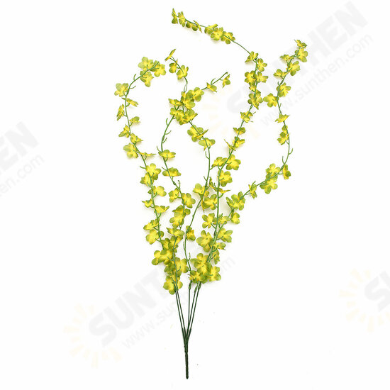 Artificial Silk Flower Vine Leaf Garland Plant Foliage Rattan Wedding Home Decorations