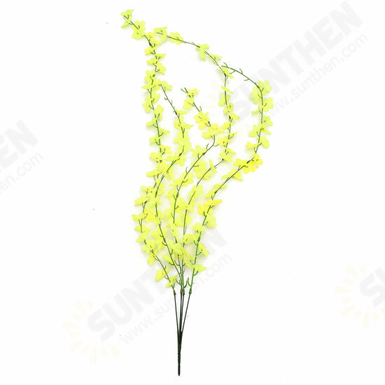 Artificial Silk Flower Vine Leaf Garland Plant Foliage Rattan Wedding Home Decorations