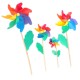 Colorful PVC Wooden Windmill Home Garden Party Wedding Decoration Kid Toy Colorful PVC Wooden Windmill Home Garden Party Wedding Decoration Kid Toy