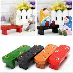 DIY Craft Landscape Simulation Bench Potted Plant Garden Decor DIY Craft Landscape Simulation Bench Potted Plant Garden Decor