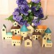 DIY Eco Bottle Decorations Resin House Castle Garden Micro Landscape