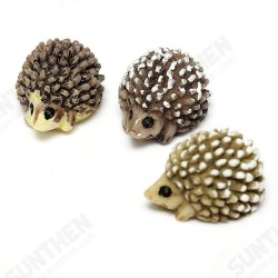 DIY Landscape Mini Hedgehog Accessories Potted Plant Garden Decor
