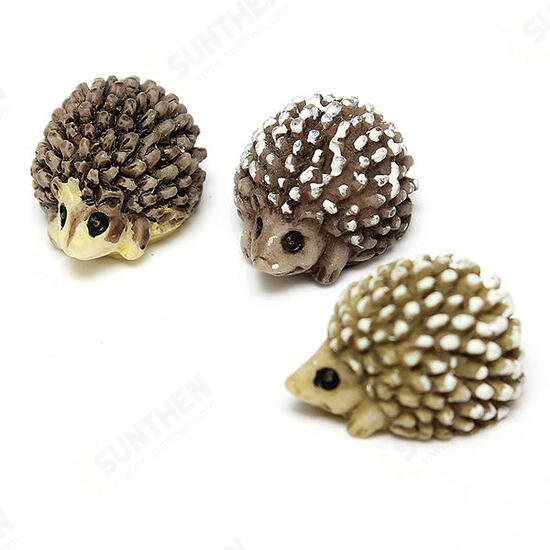 DIY Landscape Mini Hedgehog Accessories Potted Plant Garden Decor