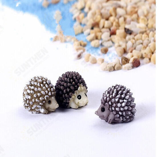 DIY Landscape Mini Hedgehog Accessories Potted Plant Garden Decor