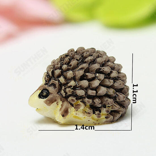 DIY Landscape Mini Hedgehog Accessories Potted Plant Garden Decor