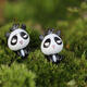 DIY Miniature Cute Panda Ornaments Potted Plant Garden Decor