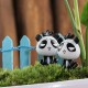 DIY Miniature Cute Panda Ornaments Potted Plant Garden Decor