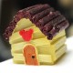 Micro Landscape Decorations Resin Mini House Garden DIY Decor