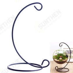 Micro Landscape Suspension C-shaped Hob Iron Rack Garden Decor Micro Landscape Suspension C-shaped Hob Iron Rack Garden Decor