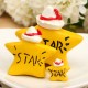 Micro Yellow Star Landscape Resin Potted Plant Microlandschaft Garden DIY Ornaments