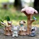 Mini Cherry Tree Micro Landscape Decorations Garden DIY Decor