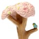 Mini Cherry Tree Micro Landscape Decorations Garden DIY Decor