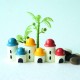 Mini Resin Castle Micro Landscape Decorations Garden DIY Decor